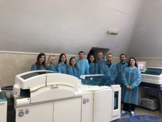 Excursion to the medical center "Synevo" with students of the direction Pharmacy