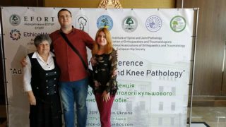 Participation in the international conference "Advanced methods of treatment of pathology of the hip and knee joints"